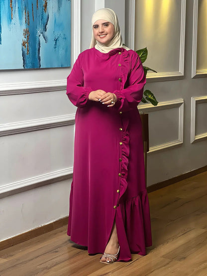 NOUR ABAYA_ROSE